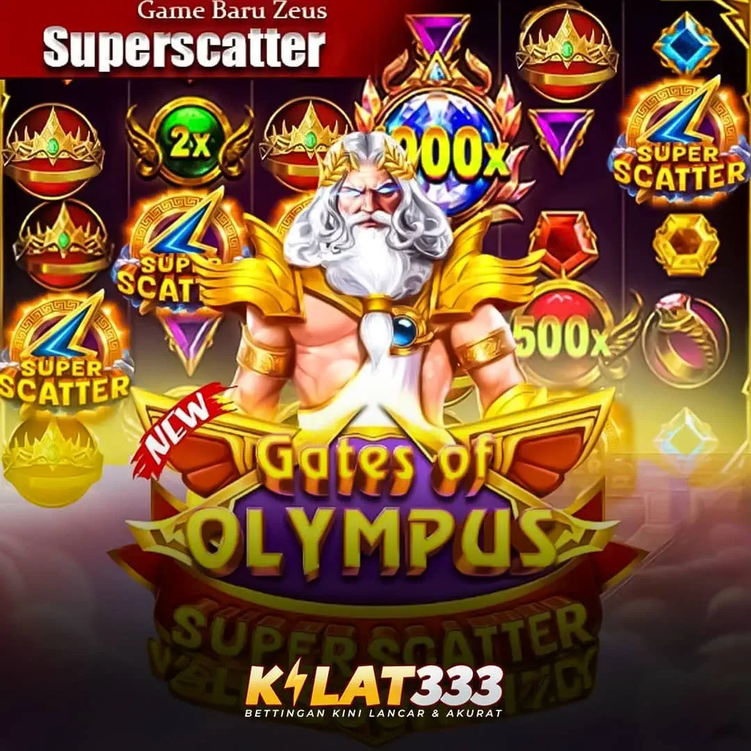 Screenshot Game Gates of Olympus dengan Zeus dan Perkalian