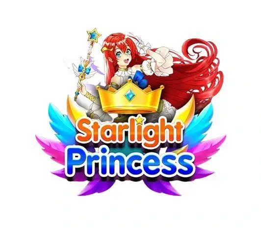 Screenshot Game Starlight Princess dengan Putri dan Orb Perkalian